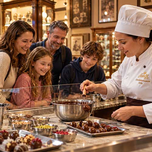 Chocolate Museum Demonstration
