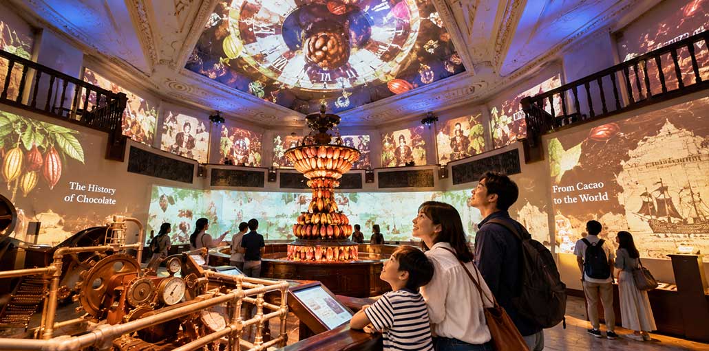 shiroi-koibito-park Immersive Chocolate Exhibition Hall