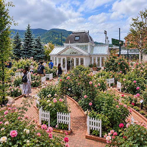 Rose Garden Conservatory Walkway