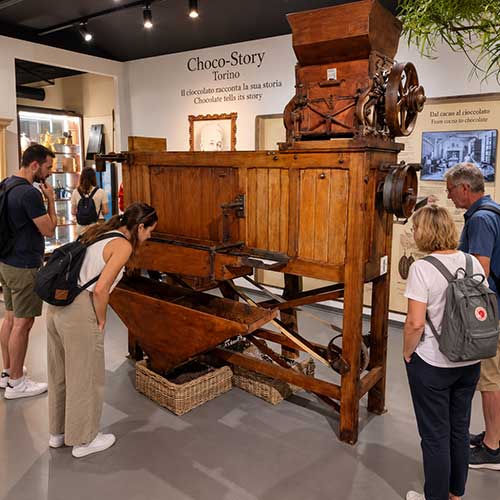 Choco-Story Torino: An Antique Chocolate Machine
