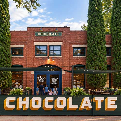 Videri Chocolate Factory Street Scene