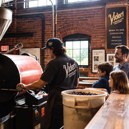 Chocolate Roastery Tour in Brick Workshop