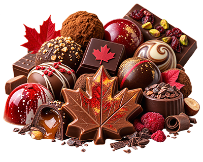 Canada chocolate industry, chocolate treats