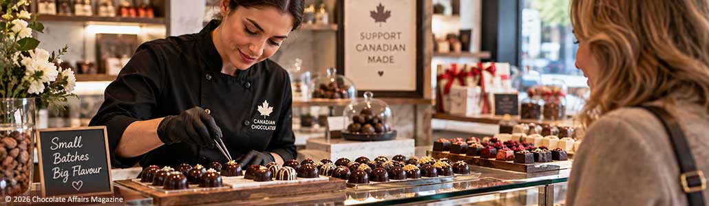 Artisanal Canadian Chocolatier at Work