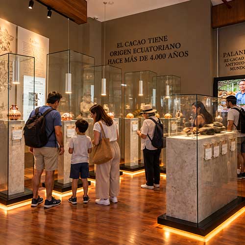 Cacao Origins Museum Exhibit