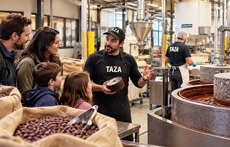 Taza’s distinctive stone-ground chocolate
