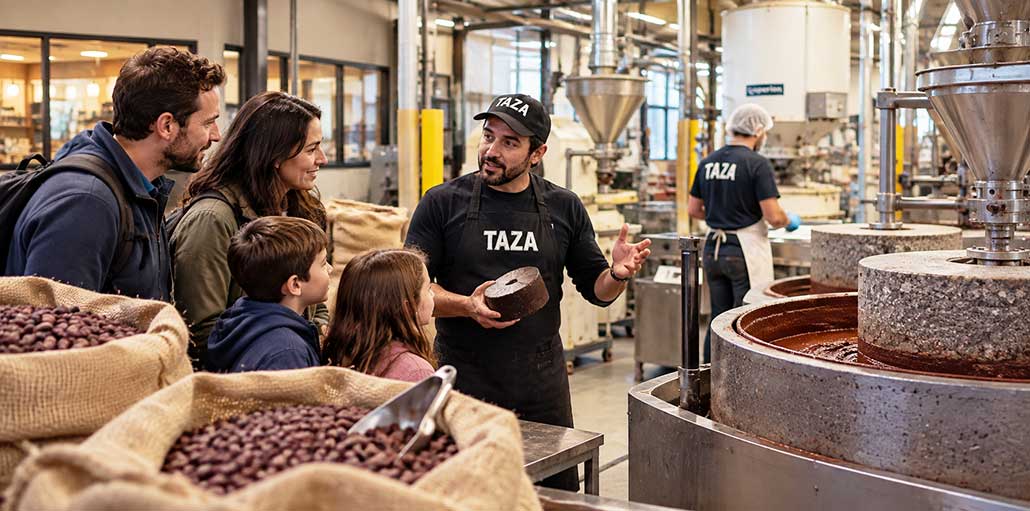 Taza’s distinctive stone-ground chocolate