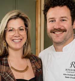 Julien Rousseau-Dumarcet and Nathalie Morin